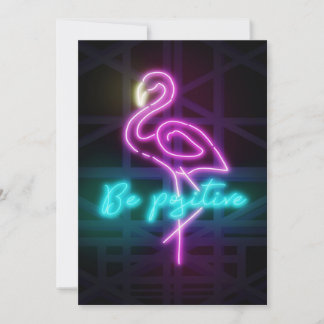 Soyez positif Neon Art
