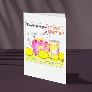 Soyez reconnaissant pour la carte de félicitations