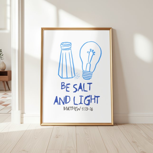 Soyez sel et lumière Matthieu 5:13-16 décoration m (Créateur téléchargé)