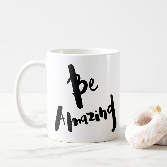 "Soyez" - tasse inspirée extraordinaire (Avec donut)