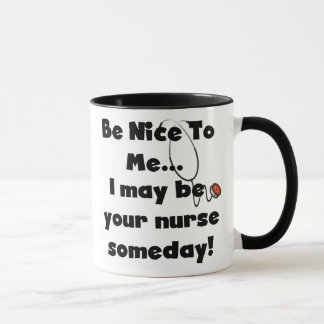 Soyez tasse intéressante d'infirmière