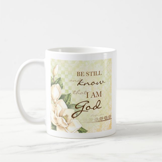 Soyez toujours… Tasse de magnolia (Gauche)