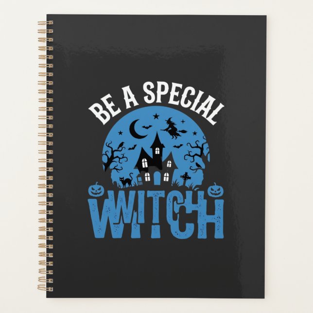 Soyez un design de Halloween de sorcière spéciale_ (Devant)