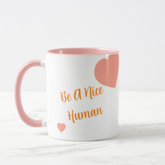 Soyez Un Homme Agréable - Mug De Café (Gauche)