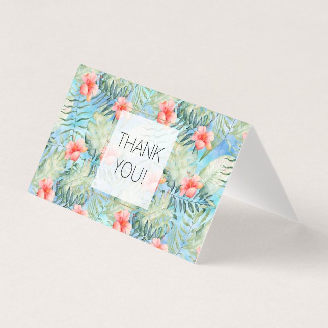 Soyez un Merci tropical (Front)