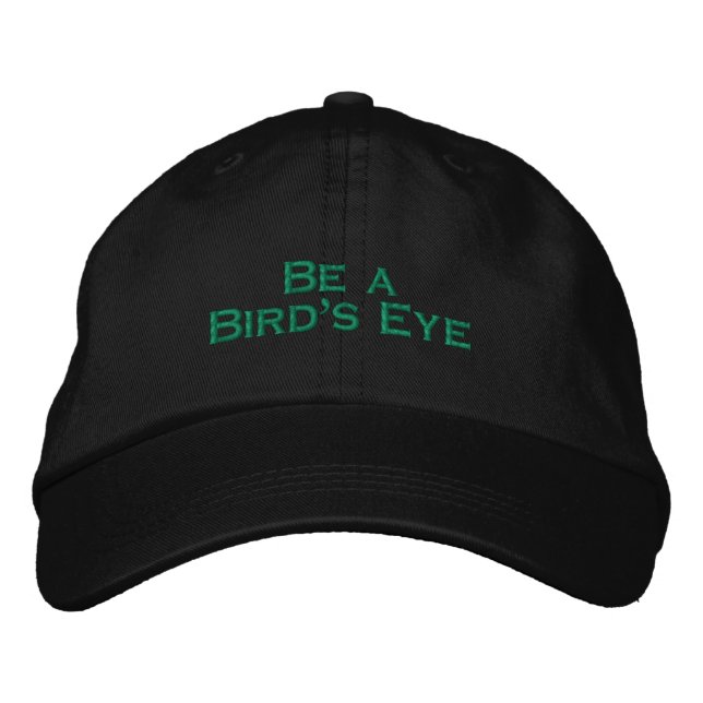 Soyez un oiseau Oiseau Conservation Casquette brod (Devant)