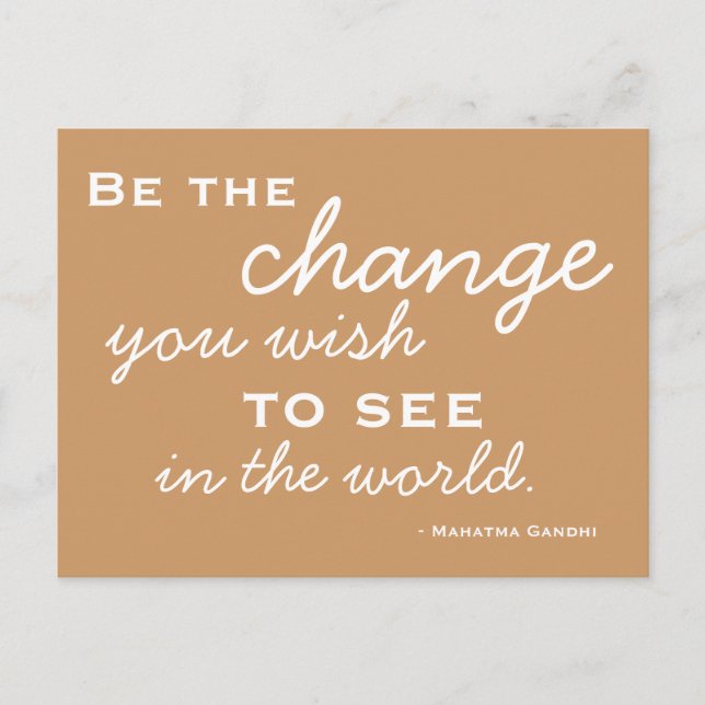 Soyez un succès - Carte postale Motivative (Devant)