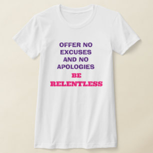 Soyez Un T-Shirt Sans Relâche