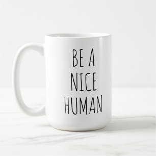 Soyez une tasse de café inspirée humaine