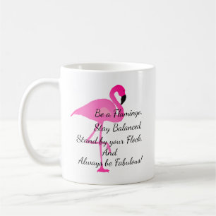 Soyez une tasse de Flamant rose