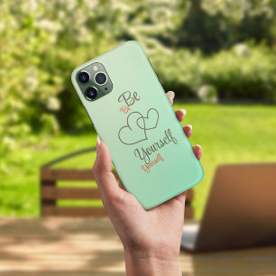 Soyez votre coque iphone d'auto-typographie