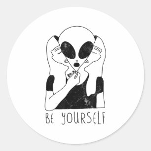 Soyez vous-même - Autocollant de motivation drôle