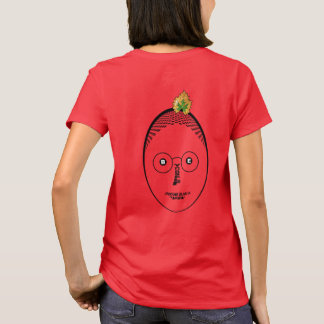 Soyez vous-même Face, T-shirt à encre noire