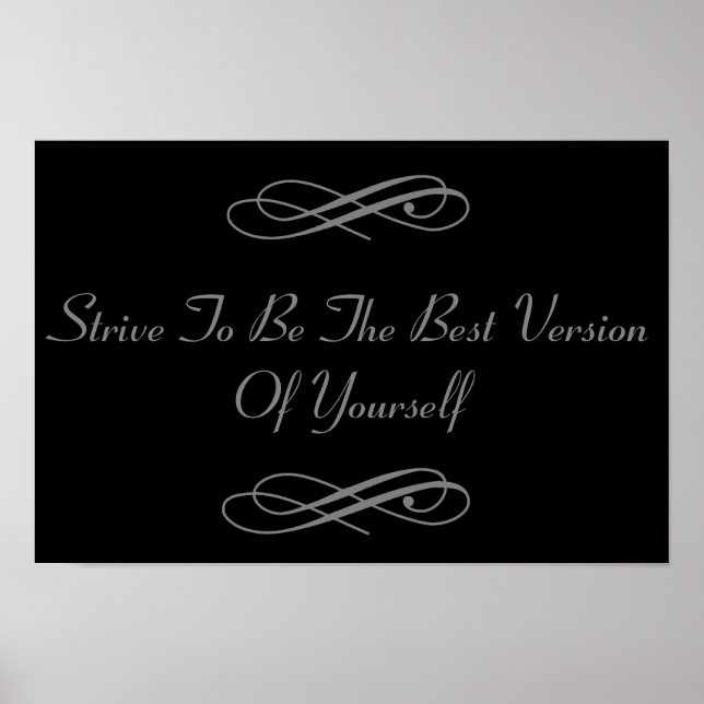 Soyez vous-même poster (Devant)