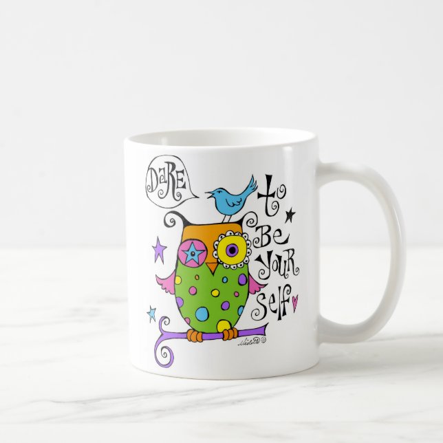 Soyez vous-même tasse de hibou (Droite)