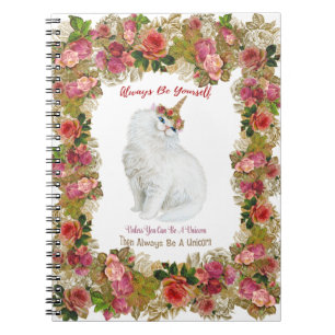 Soyez vous-même Unicorn Carnet de chats