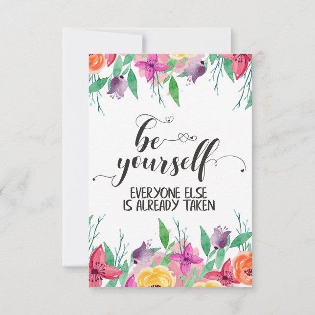 Soyez vous toujours croire en vous citez (Devant)