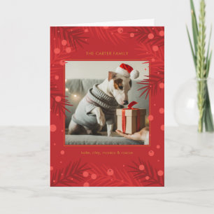 Soyons Gai & Lumineux Carte de vœux de Noël
