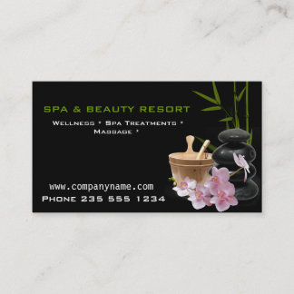 SPA & Beauty Resort Cartes de visite