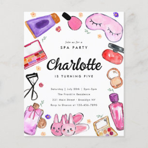 Spa du pyjama de maquillage pour filles à budget A