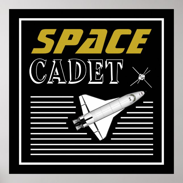 Space Cadet, Spacecraft Poster (Devant)