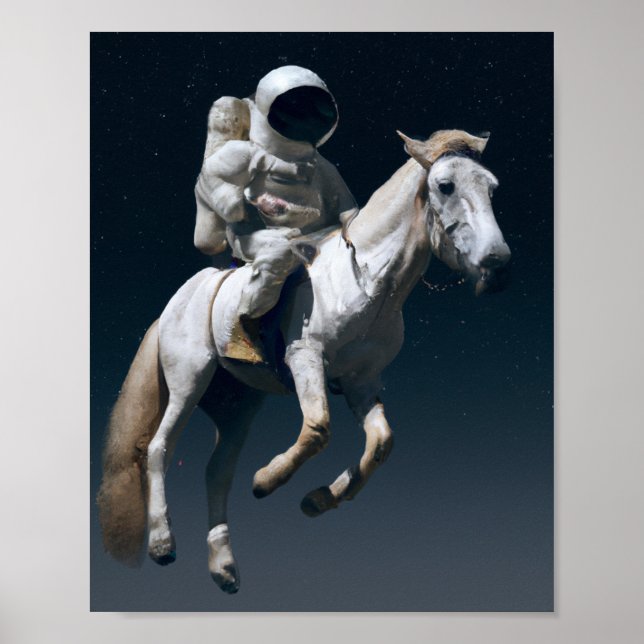 Space Cowboy Poster Artiste original (Devant)