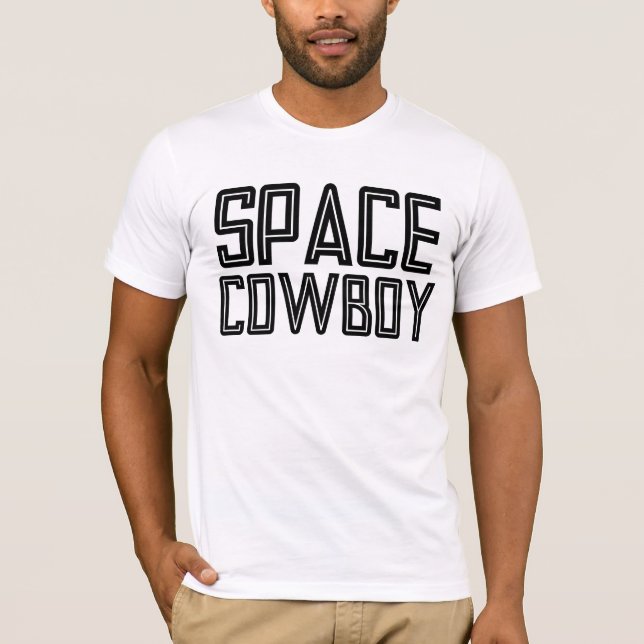 SPACE COWBOY, T-shirt homme VINTAGE (Devant)