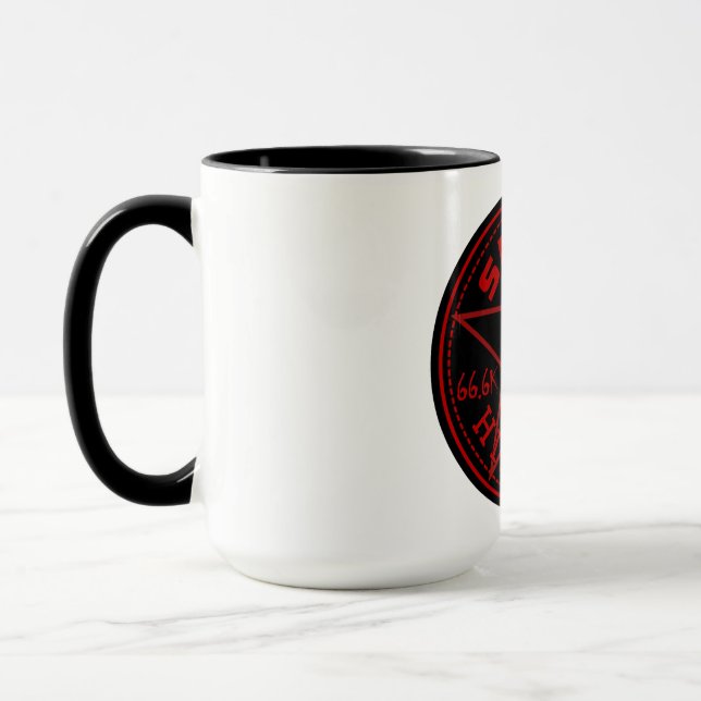 Space Hipsters 66,666 member coffee mug (Gauche)