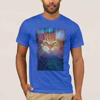 Space Kitty dit lire mes yeux T-shirt homme