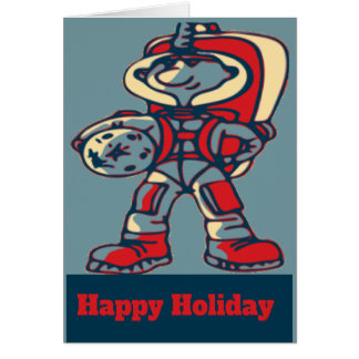 Space Man Holiday, modifier le texte