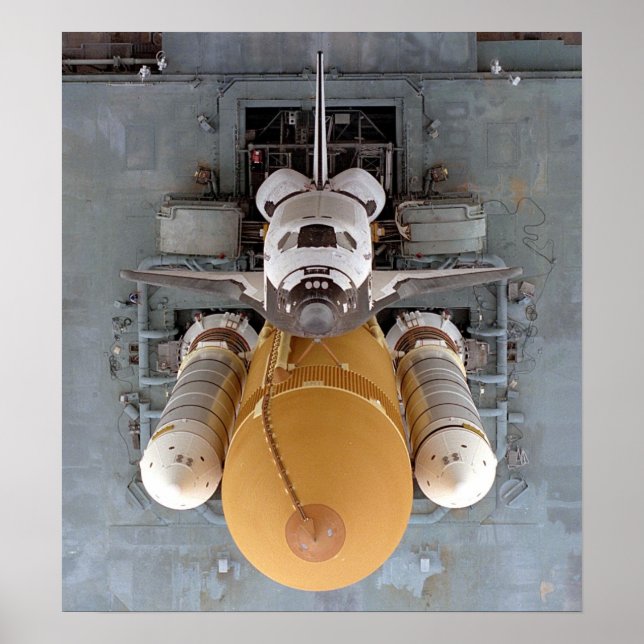 Space Shuttle Atlantis Poster (Devant)