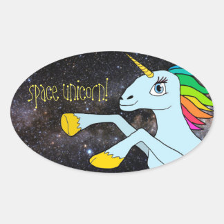 Space Unicorn ! autocollant