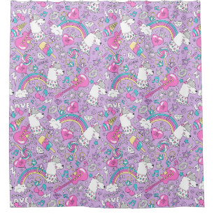 Space Unicorns Douche rideau