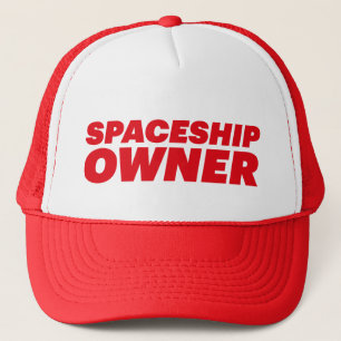 SPACESHIP PROPRIÉTAIRE slogan amusant casquette