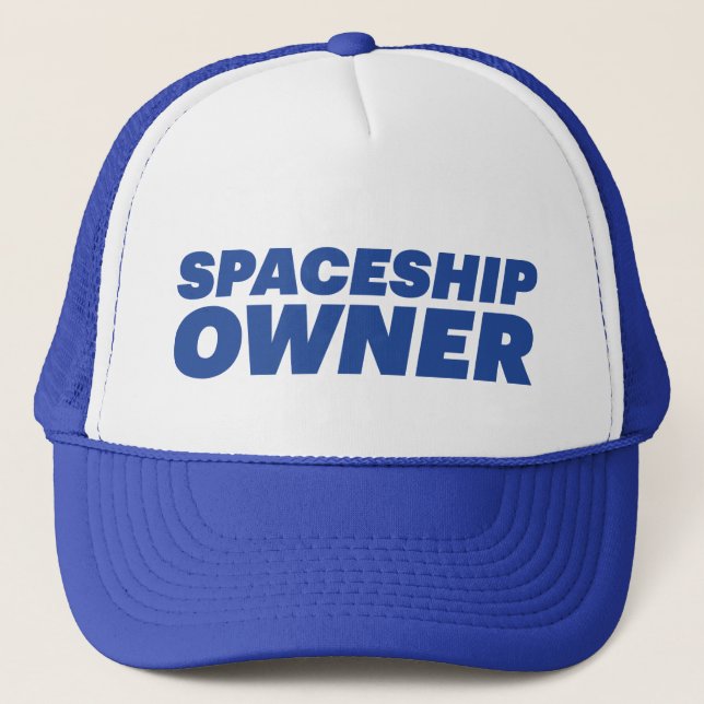 SPACESHIP PROPRIÉTAIRE slogan amusant casquette (Devant)