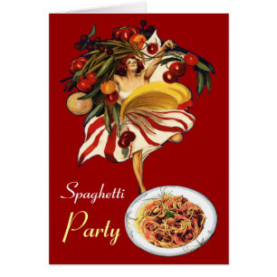 SPAGHETTI PARTY DANCE, CUISINE ITALIENNE ET TOMATE