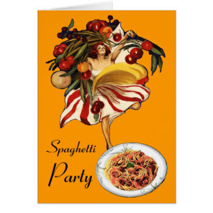 SPAGHETTI PARTY DANCE, CUISINE ITALIENNE ET TOMATE