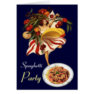 SPAGHETTI PARTY DANCE, CUISINE ITALIENNE ET TOMATE