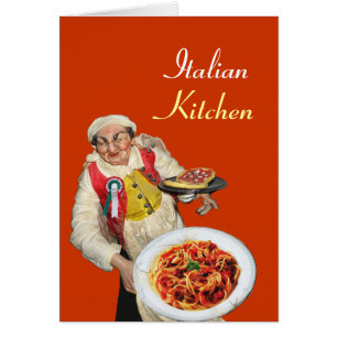 SPAGHETTI & PIZZA PARTY RESTAURANT vert orange