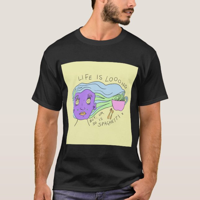 Spaghetti | T-Shirt de base | #entendue (Devant)