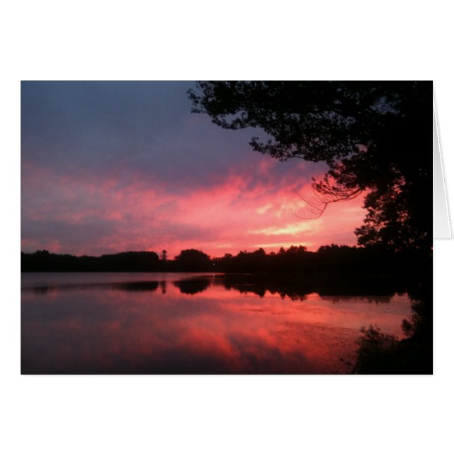spamset : coucher du soleil rose de septembre (Devant horizontal)