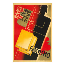 Spanish Civil War Anarchist / Facism Poster