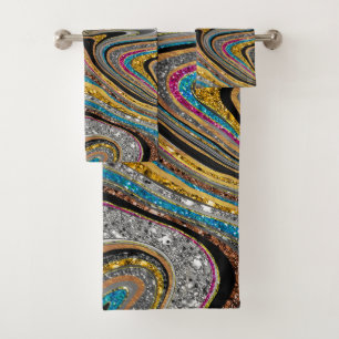 Sparkle Glam scintillante girly marbre art