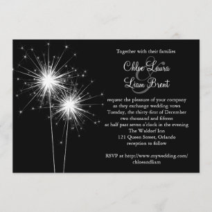 Sparkler Faire-part de mariage 2