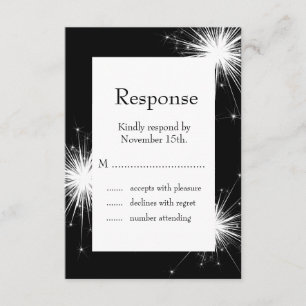 Sparkler RSVP (noir)