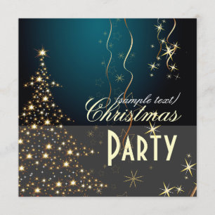 Sparkling Christmas Tree / Invitations pour la fêt
