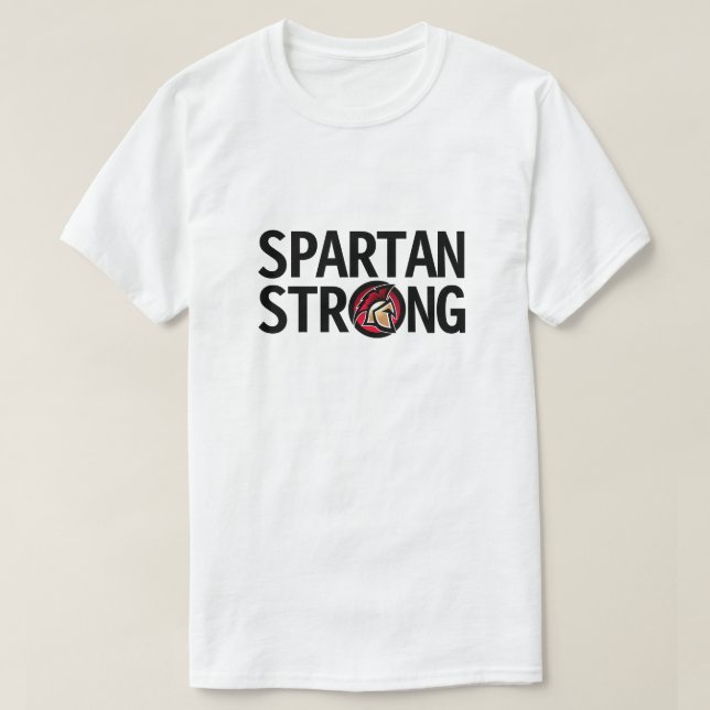 Spartan Fort. T-shirt personnalisé (Design devant)