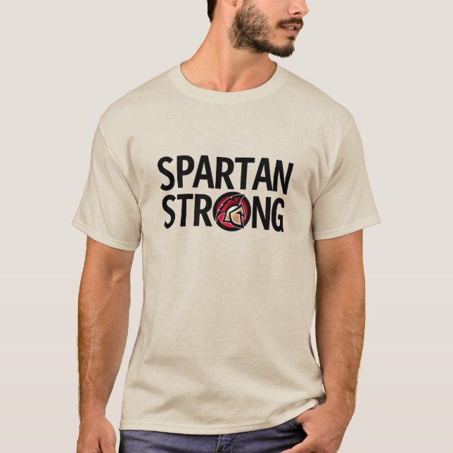 Spartan Fort. T-shirt personnalisé (Devant)