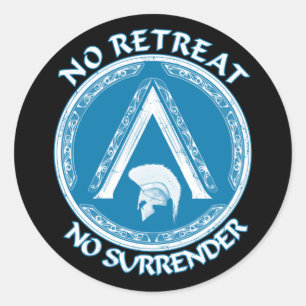 Spartan Guerrier et Sticker Symbole Lambda