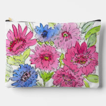 Spashes Bouton Bachelor Blooms Sac de maquillage